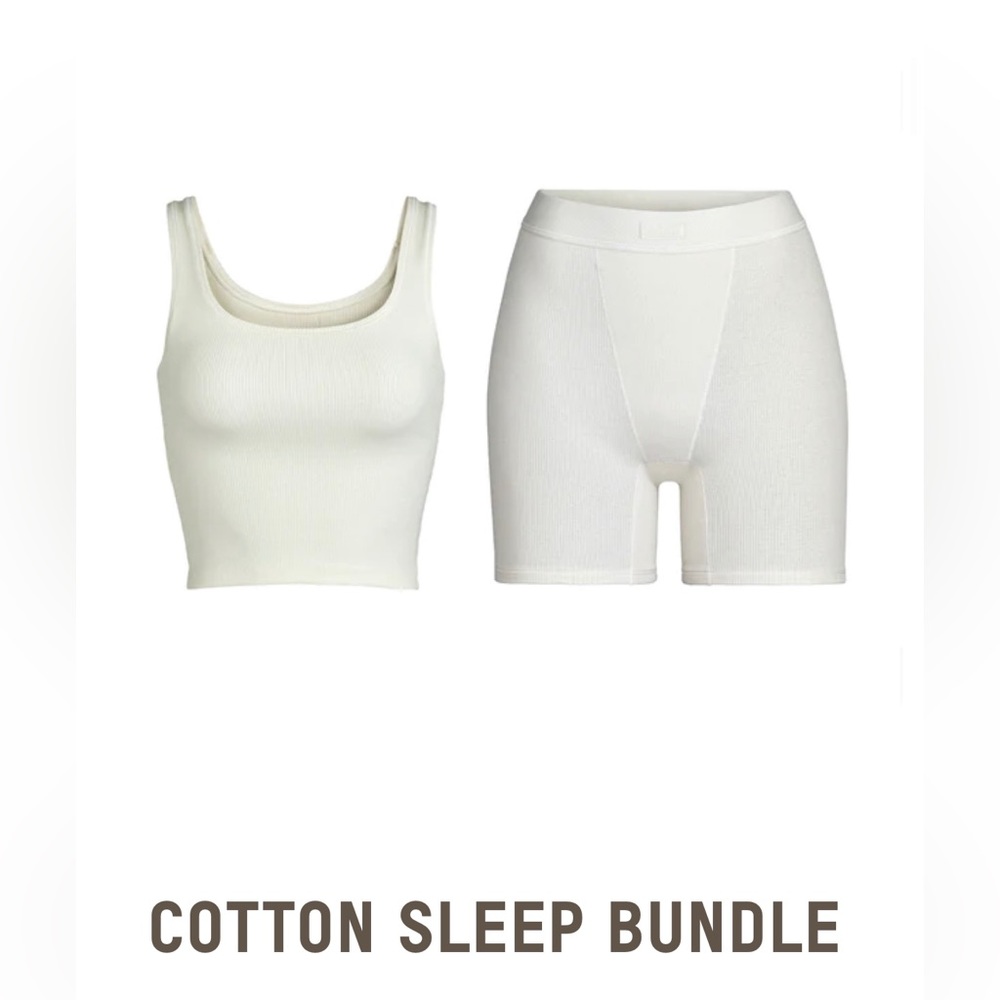 SKIMS Cotton Sleep Bundle